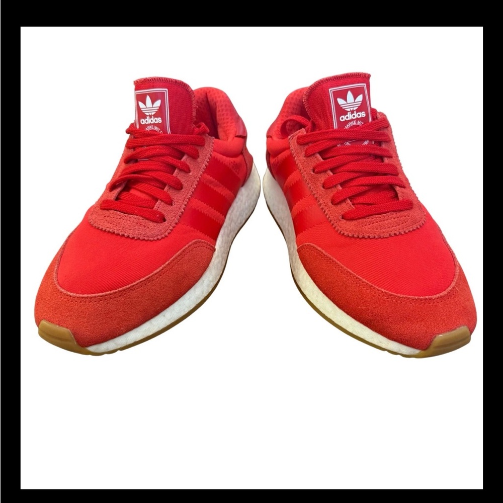 Adidas I-5923 Boost Scarlet Red Men’s Size 8 Sneakers D97346 Iniki Runner EUC - Picture 9 of 15